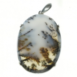 COLGANTE ÁGATA DENDRITICÁ