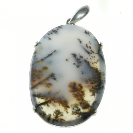 COLGANTE ÁGATA DENDRITICÁ