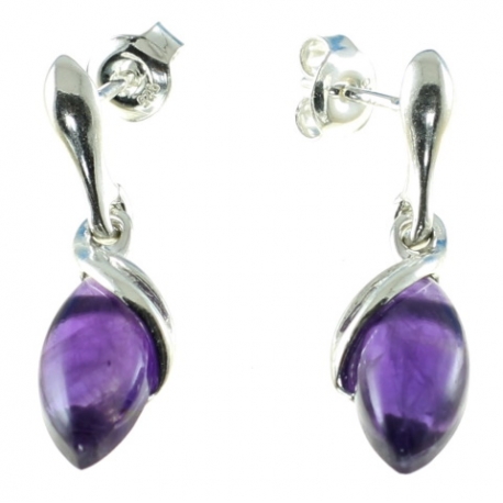 PENDIENTES AMATISTA