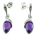 PENDIENTES AMATISTA