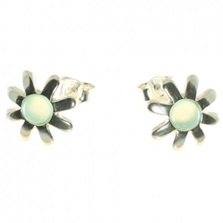 PENDIENTES AGATA AGUA