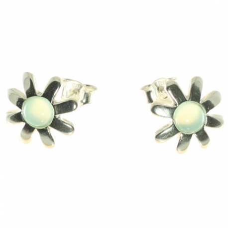 PENDIENTES AGATA AGUA