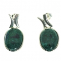 PENDIENTES CRISOCOLA