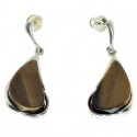 PENDIENTES OJO DE TIGRE