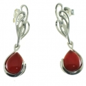 PENDIENTES CARNEOLA