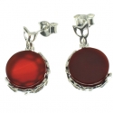 PENDIENTES CARNEOLA