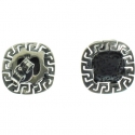 PENDIENTES PIEDRA VOLCÁNICA