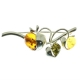 BROCHE ÁMBAR