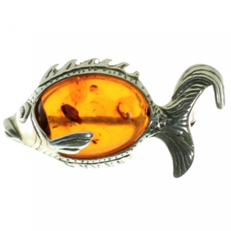 BROCHE DE ÁMBAR