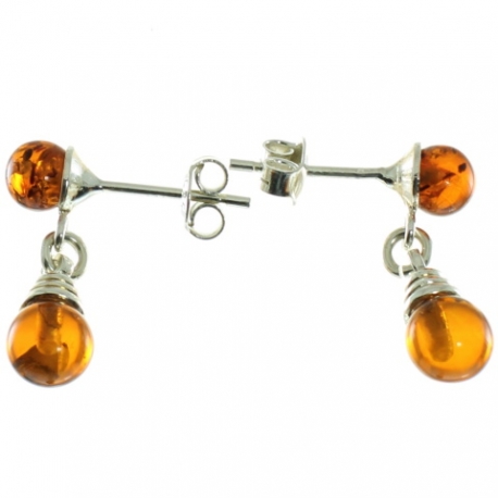 PENDIENTES AMBAR