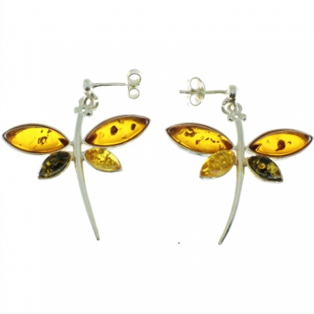 PENDIENTES AMBAR