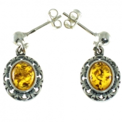 PENDIENTES AMBAR