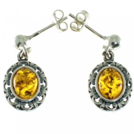 PENDIENTES AMBAR
