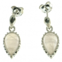 PENDIENTES CUARZO ROSA