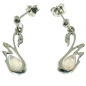 PENDIENTES CUARZO ROSA