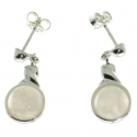 PENDIENTES CUARZO ROSA