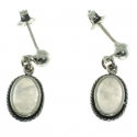PENDIENTES CUARZO ROSA