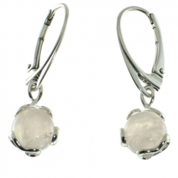 PENDIENTES CUARZO ROSA