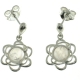 PENDIENTES CUARZO ROSA