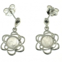 PENDIENTES CUARZO ROSA