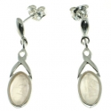 PENDIENTES CUARZO ROSA