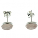 PENDIENTES CUARZO ROSA