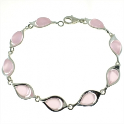 PULSERA CUARZO ROSA