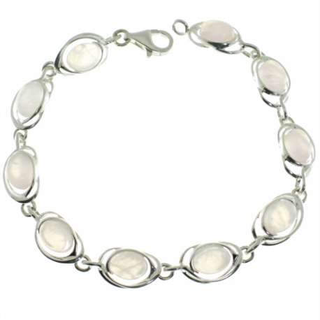 PULSERA CUARZO ROSA