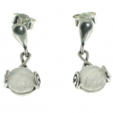 PENDIENTES CUARZO ROSA