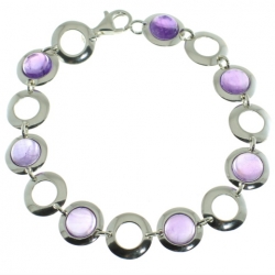 PULSERA AMATISTA