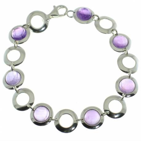 PULSERA AMATISTA