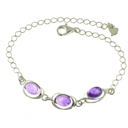 PULSERA AMATISTA
