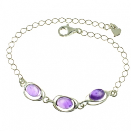 PULSERA AMATISTA