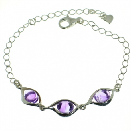 PULSERA AMATISTA