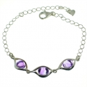 PULSERA AMATISTA