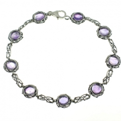 PULSERA AMATISTA