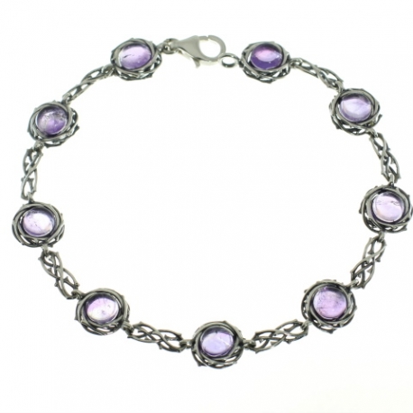 PULSERA AMATISTA