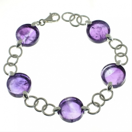 PULSERA AMATISTA