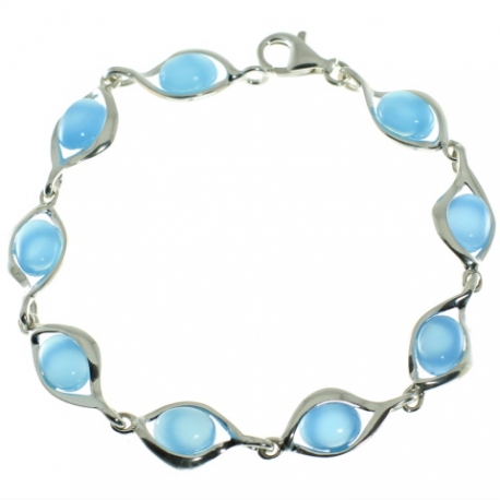 PULSERA ÁGATA AZUL