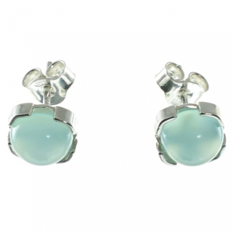 PENDIENTES AGATA AGUA