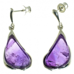 PENDIENTES AMATISTA