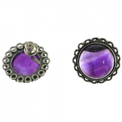 PENDIENTES AMATISTA