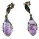 PENDIENTES AMATISTA