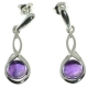 PENDIENTES AMATISTA