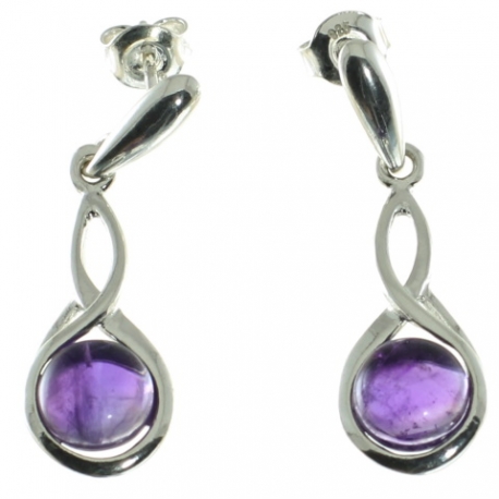 PENDIENTES AMATISTA