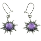 PENDIENTES AMATISTA