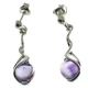 PENDIENTES AMATISTA