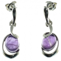 PENDIENTES AMATISTA