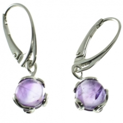 PENDIENTES AMATISTA