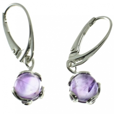 PENDIENTES AMATISTA